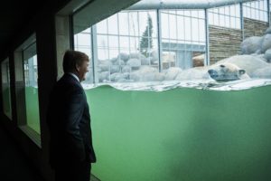 Nederland, Emmen, 18-03-'16; Koning Willem-Alexander opent het nieuwe Wildlands Adventure Zoo Emmen. Foto: Kees van de Veen